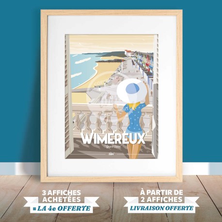 Affiche Wimereux - "Grand Hôtel"