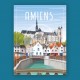 Affiche Amiens - "Sous le charme d’Amiens"