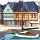 Auray - "Port de Saint Goustan" Poster