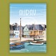 Auray - "Port de Saint Goustan" Poster