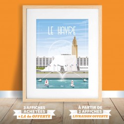 Affiche Le Havre