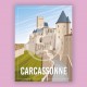 Affiche Carcassonne