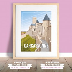 Carcassonne Poster