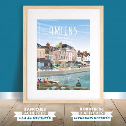 Affiche Amiens - "Détente à Saint-Leu"