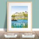 Affiche Chinon