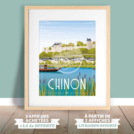 Affiche Chinon