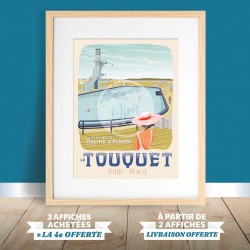 Affiche Le Touquet - "La Piscine du Touquet"