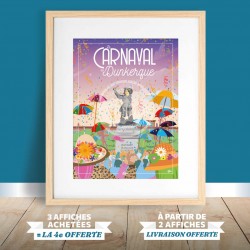 Dunkerque - "Carnaval - La Cantate à Jean Bart" Poster
