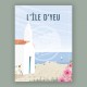 Affiche Île-d'Yeu - "Détente"
