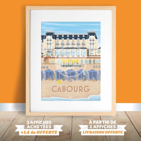 Affiche Cabourg