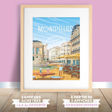 Montpellier Poster