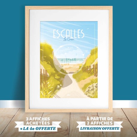 Escalles Poster