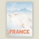 Montagnes - "Les Montagnes Françaises" Poster