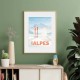 Montagnes - "Les Alpes" Poster