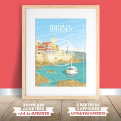 Antibes Poster