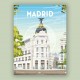 Affiche Madrid
