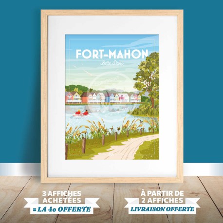 Fort-Mahon-Plage - "Belle Dune" Poster