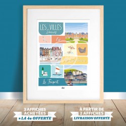 Affiche Les Villes Sœurs