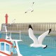 Affiche Boulogne-sur-Mer - "Retour de Pêche"