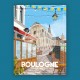 Boulogne-sur-Mer - "Place Dalton" Poster