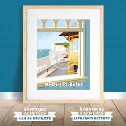 Affiche Mers-les-Bains - "Vue sur Mer(s)"