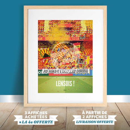 Affiche Lens - "Lensois !"