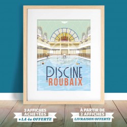 Lille - "La Piscine de Roubaix" Poster