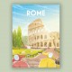 Affiche Roma/Rome - Recto/Verso