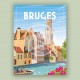 Affiche Brugge/Bruges - Recto/Verso