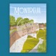 Affiche Montreuil-sur-Mer - "Les Remparts"