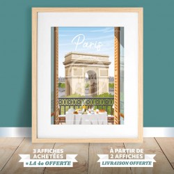 Paris - "Champs-Elysées" Poster