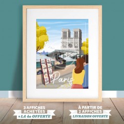 Paris - "Notre-Dame" Poster