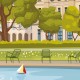 Paris - "Jardin des Tuileries" Poster