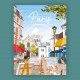 Paris - "Montmartre" Poster