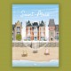 Affiche Saint-Malo - "Plage du Sillon"