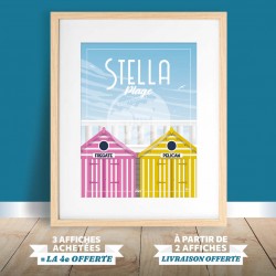 Affiche Stella-Plage