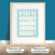 Affiche Nord - "C'est le Nooooord"