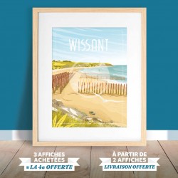 Wissant - "Plage de la Dune d'Aval" Poster