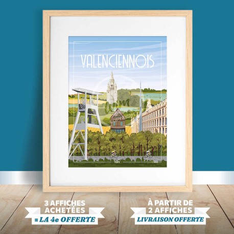 Affiche Nord - "Valenciennois"