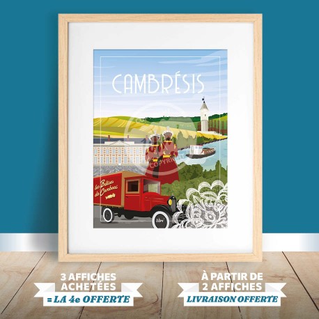 Affiche Nord - "Le Cambrésis"