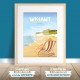 Wissant - "Détente à Wissant" Poster