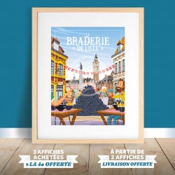 Affiche Lille - Braderie 2022 - "L'Instant Braderie"