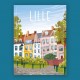 Lille - "Place Gilleson" Poster