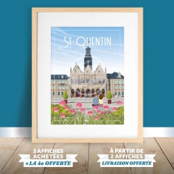 Affiche Saint-Quentin - "Détente"