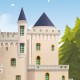Affiche Roanne - "Le Château de la Roche"