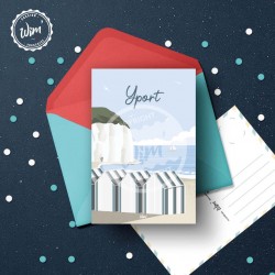 Yport Postcard  / 10x15cm