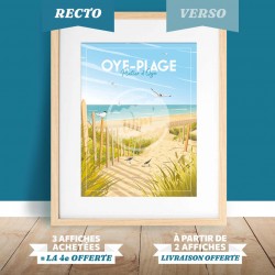 Affiche Oye-Plage - Platier d'Oye