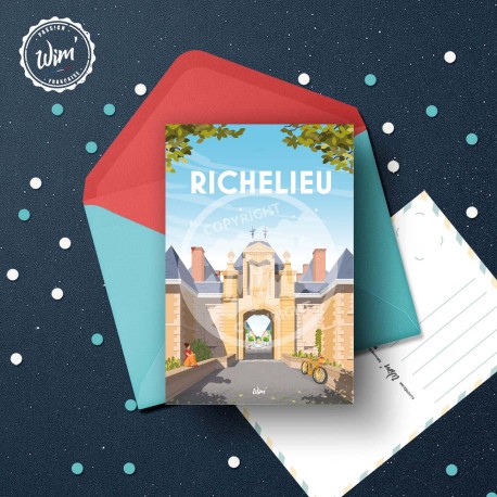 Carte Postale Richelieu  /  10x15cm