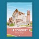 Affiche Le Touquet - L'Hôtel de Ville