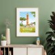 Affiche Le Touquet - "Le Phare de la Canche"